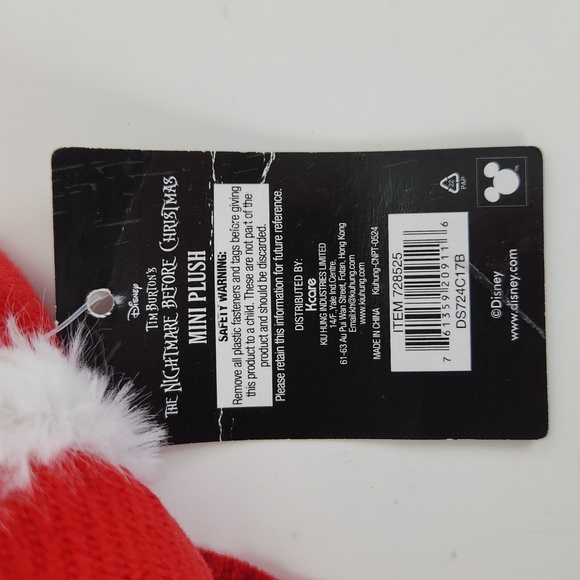 Sally Shock Mini-Plush, Disney The Nightmare Before Christmas, NWT 14" Tall - Picture 13 of 14